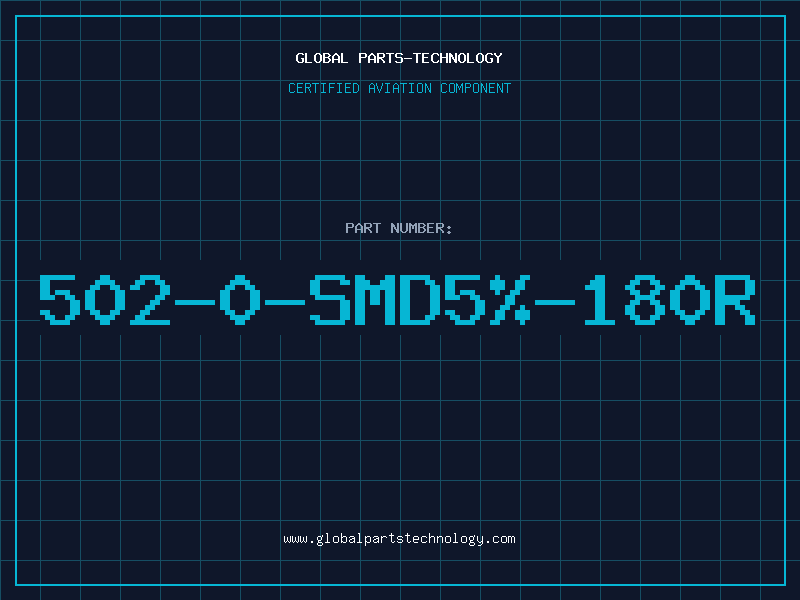 Aviation Part 502-0-SMD5%-180R
