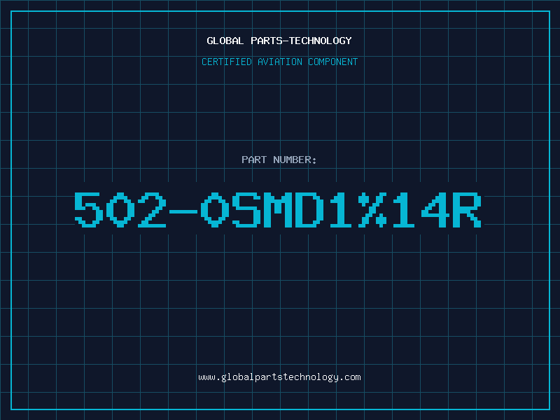 Aviation Part 502-0SMD1%14R
