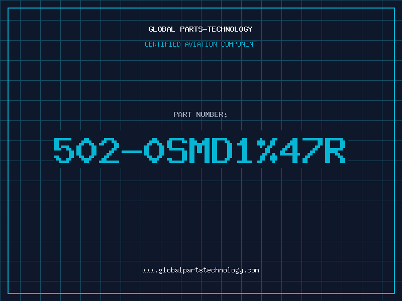 Aviation Part 502-0SMD1%47R