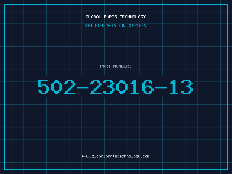 Aviation Part 502-23016-13