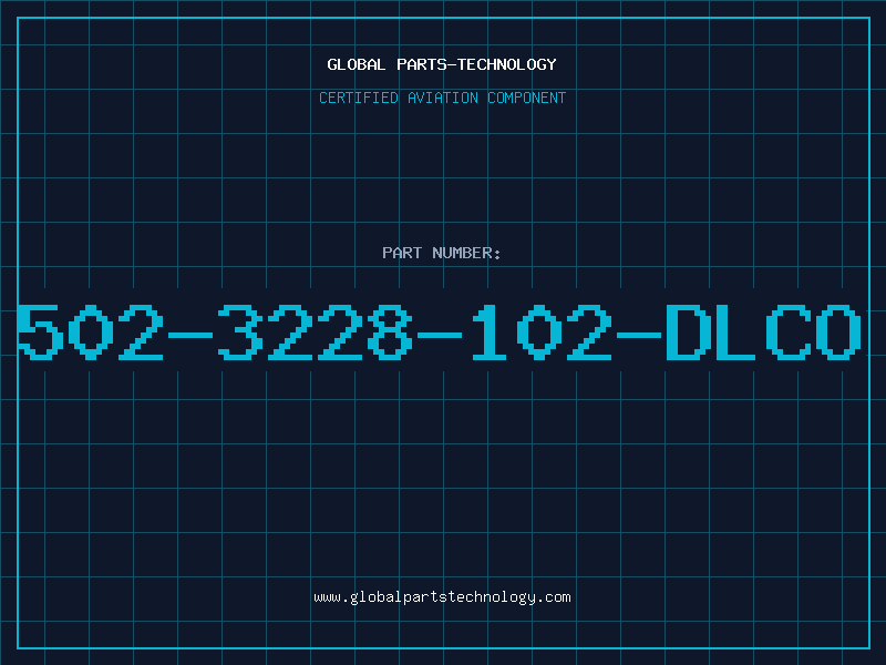 Aviation Part 502-3228-102-DLCO