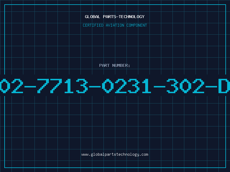 Aviation Part 502-7713-0231-302-DL
