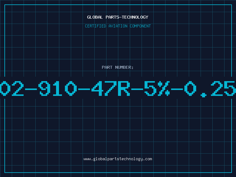 Aviation Part 502-910-47R-5%-0.25W