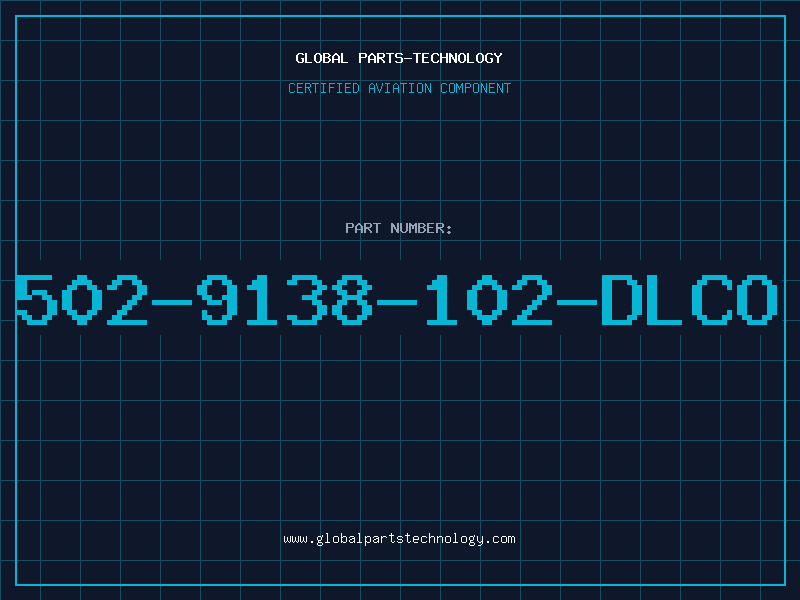 Aviation Part 502-9138-102-DLCO