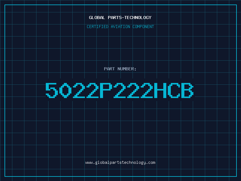 Aviation Part 5022P222HCB