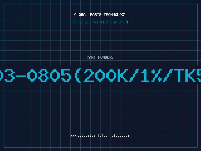 Aviation Part 503-0805(200K/1%/TK50