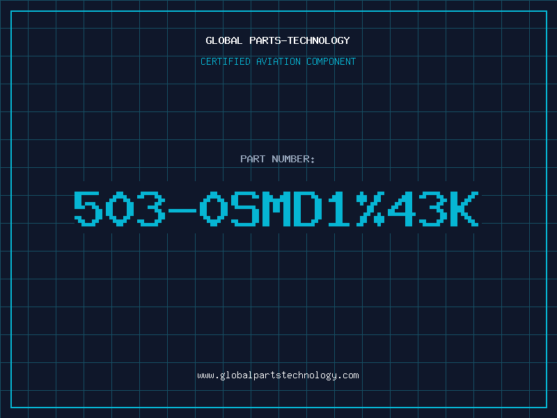 Aviation Part 503-0SMD1%43K