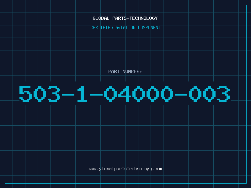 Aviation Part 503-1-04000-003