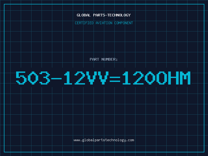 Aviation Part 503-12VV=120OHM
