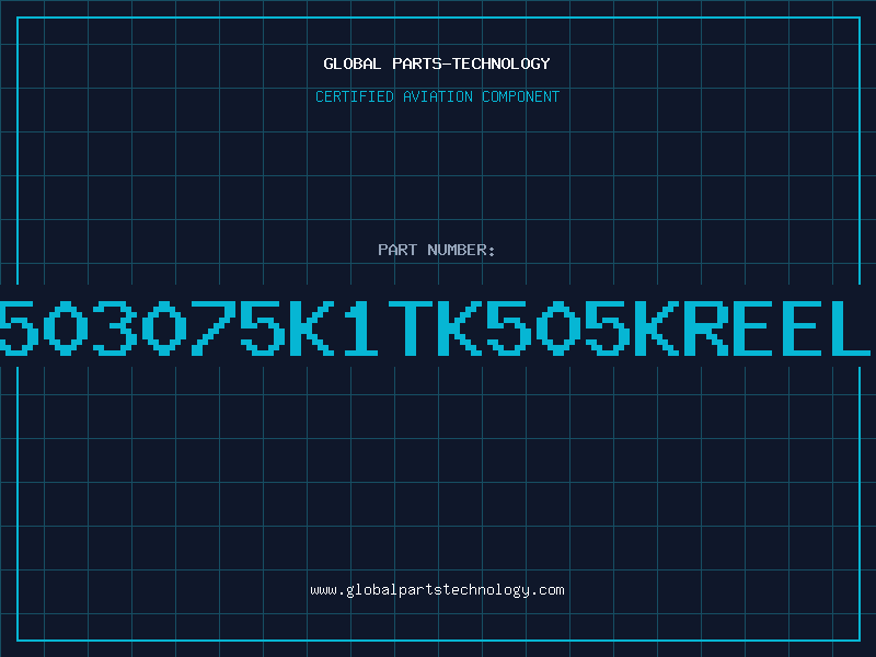 Aviation Part 503075k1TK505kreel