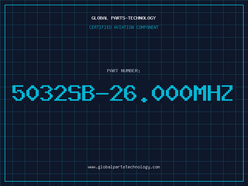 Aviation Part 5032SB-26.000MHZ