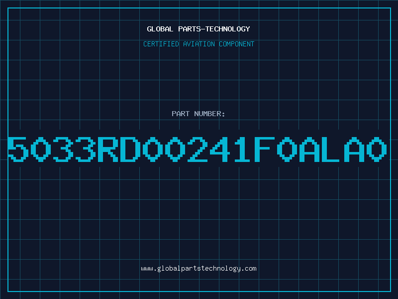 Aviation Part 5033RD00241F0ALA0