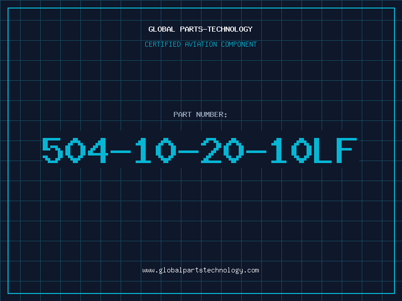 Aviation Part 504-10-20-10LF