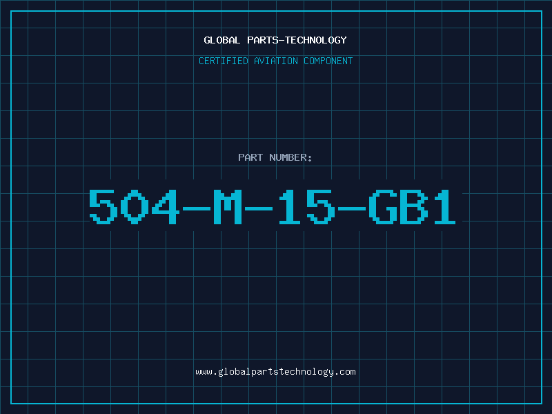 Aviation Part 504-M-15-GB1