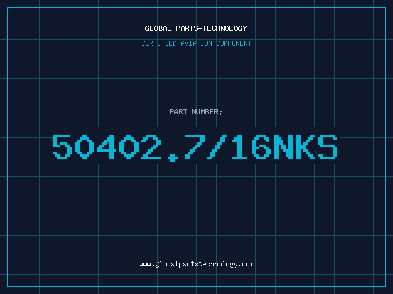 Aviation Part 50402.7/16NKS