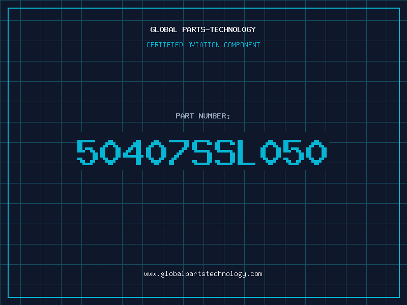 Aviation Part 50407SSL050