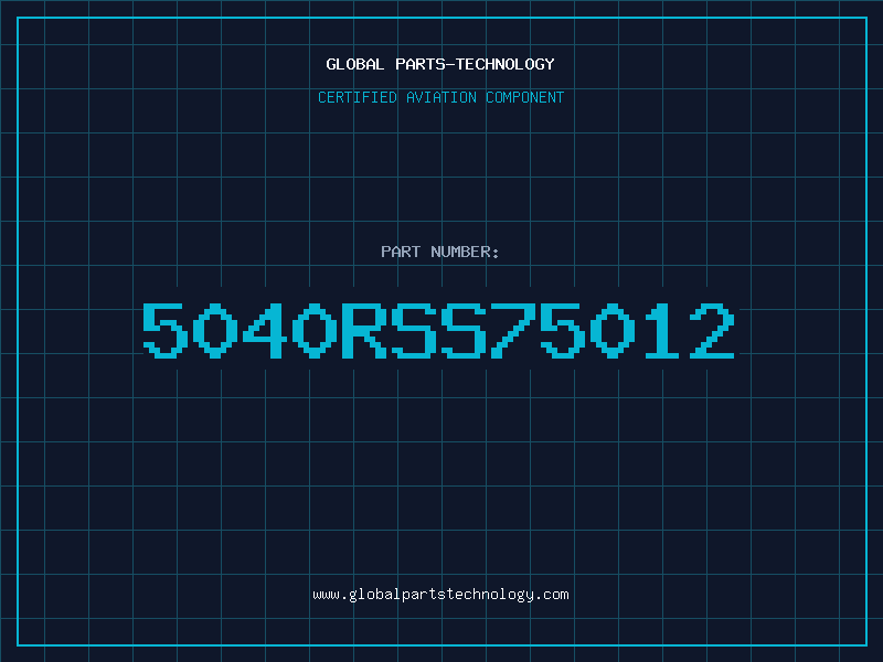 Aviation Part 5040RSS75012