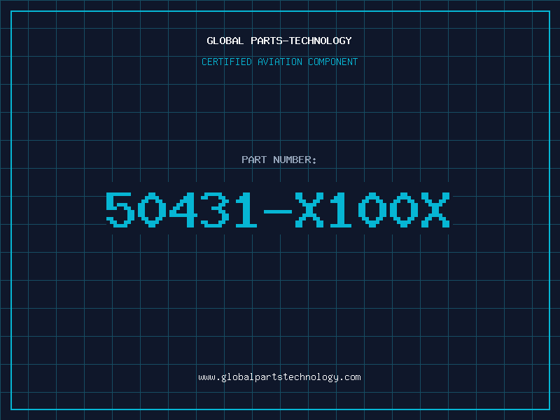 Aviation Part 50431-X100X