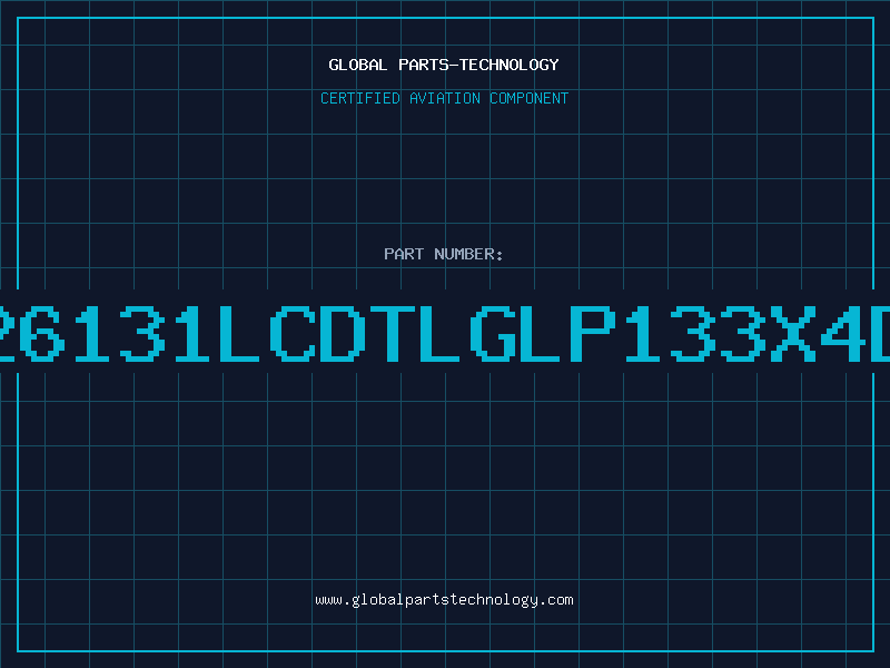 Aviation Part 5043326131LCDTLGLP133X4D1PC13