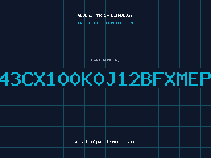 Aviation Part 5043CX100K0J12BFXMEPCO