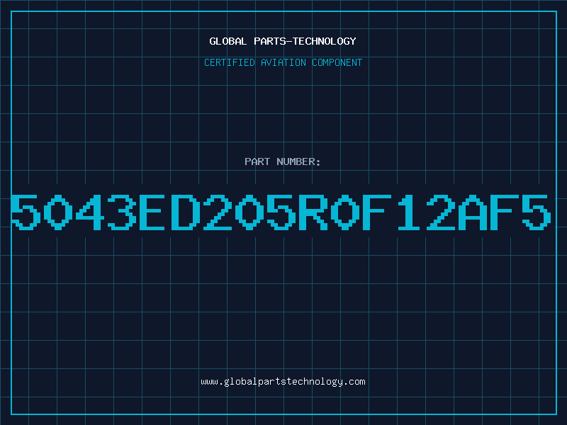 Aviation Part 5043ED205R0F12AF5