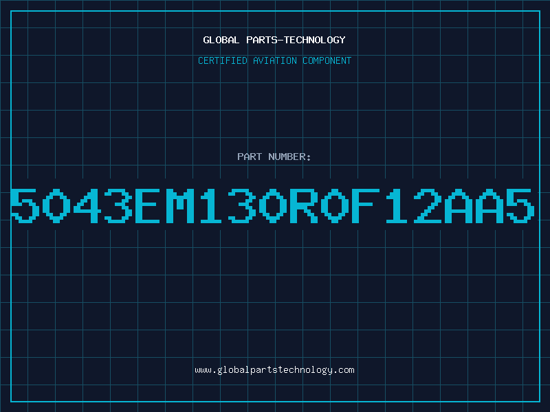 Aviation Part 5043EM130R0F12AA5