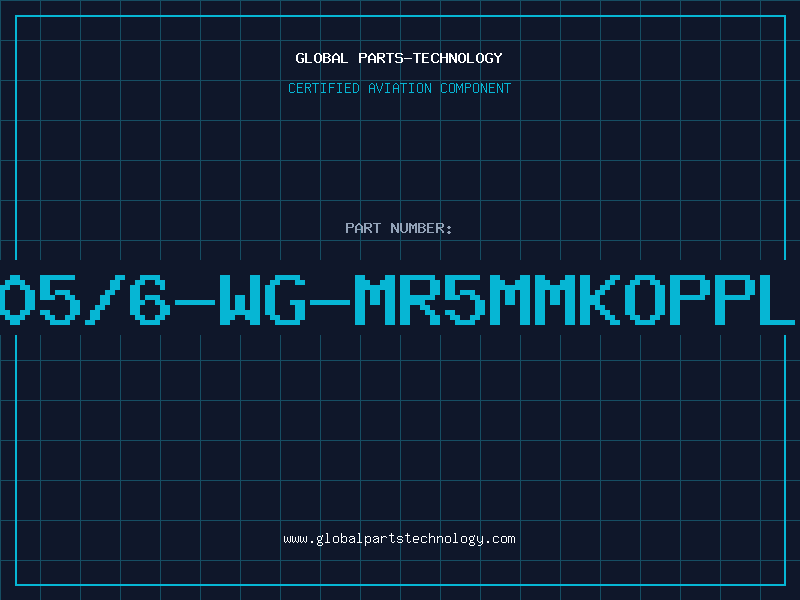 Aviation Part 505/6-WG-MR5MMKOPPLI