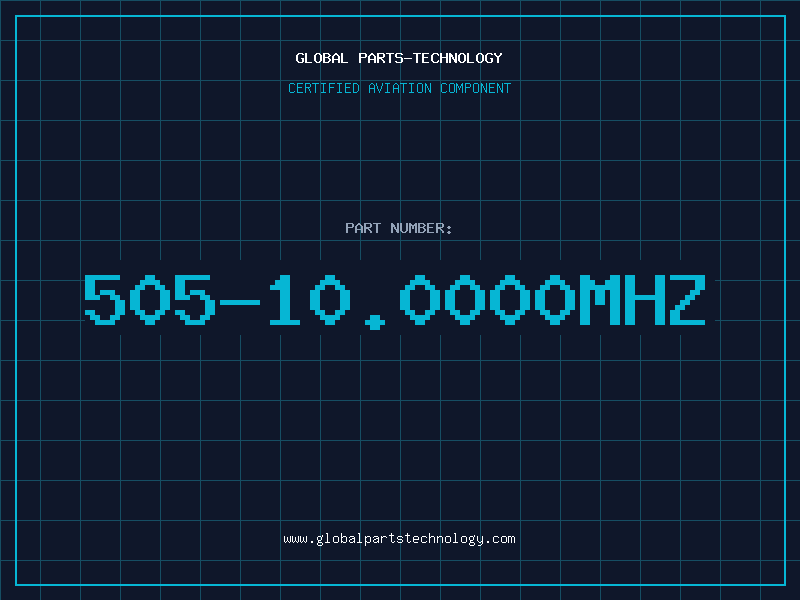 Aviation Part 505-10.0000MHZ