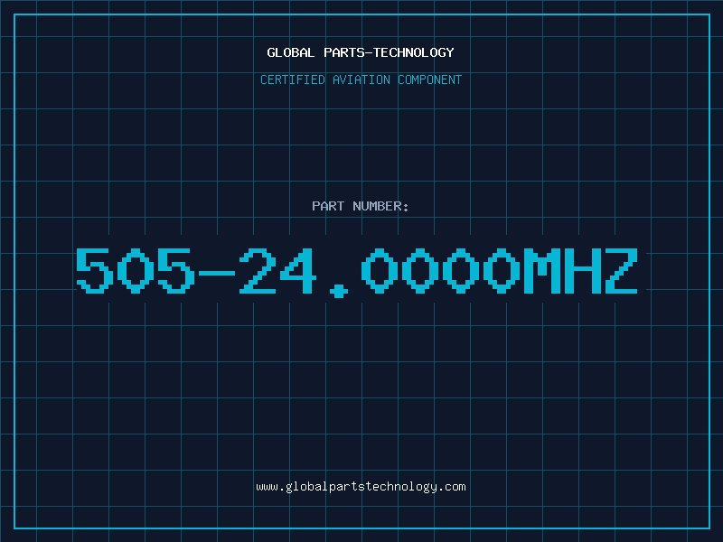 Aviation Part 505-24.0000MHZ