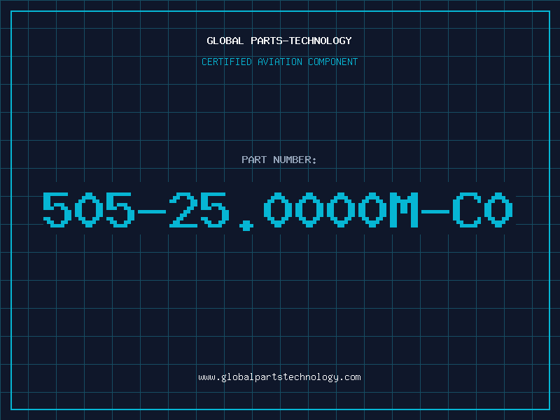 Aviation Part 505-25.0000M-C0