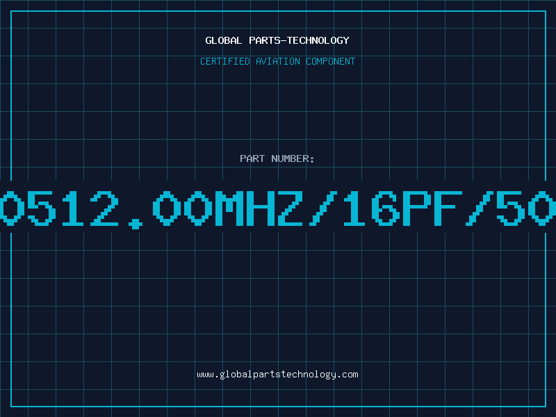 Aviation Part 50512.00MHz/16pF/50p