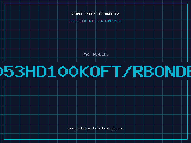 Aviation Part 5053HD100KOFT/RBONDED