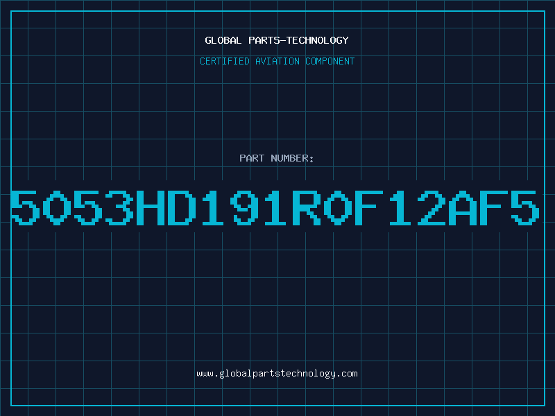 Aviation Part 5053HD191R0F12AF5