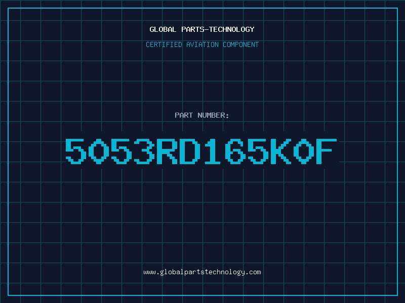 Aviation Part 5053RD165K0F