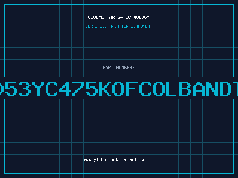 Aviation Part 5053YC475KOFCOLBANDTR