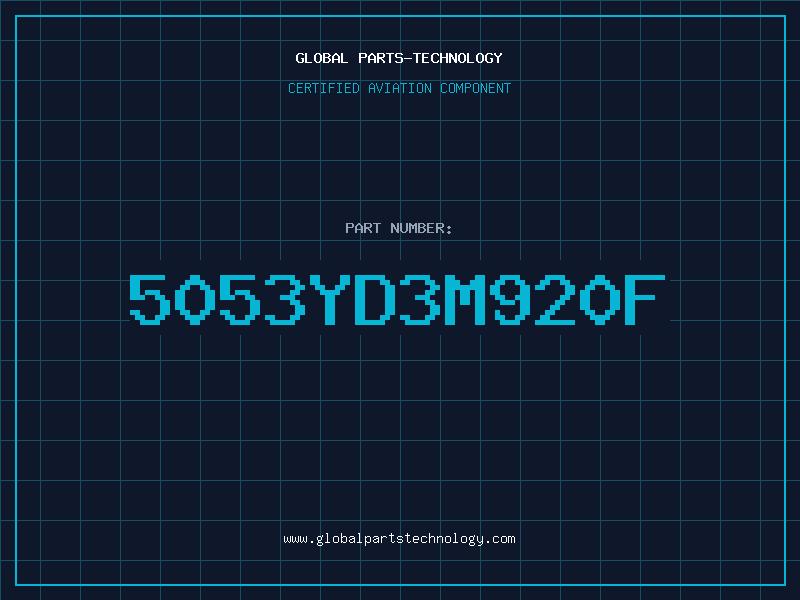 Aviation Part 5053YD3M920F