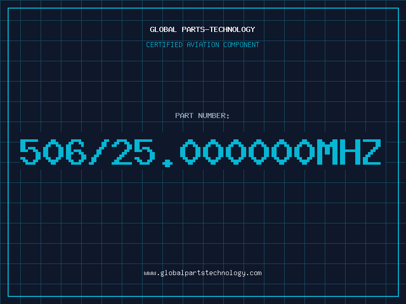 Aviation Part 506/25.000000MHZ