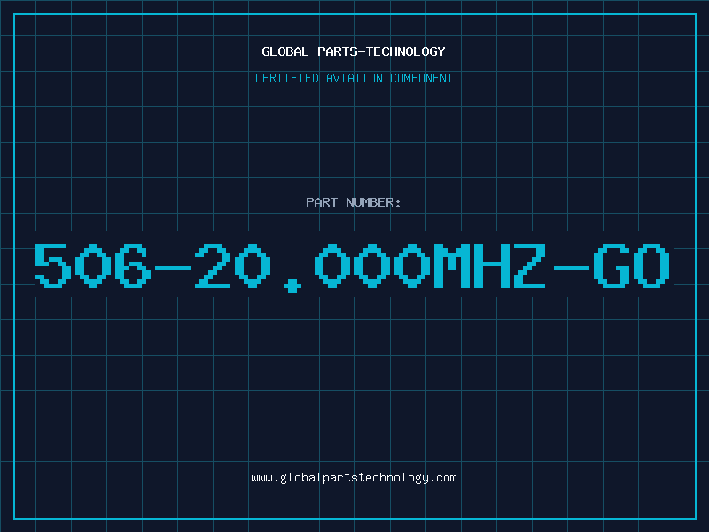 Aviation Part 506-20.000MHZ-GO