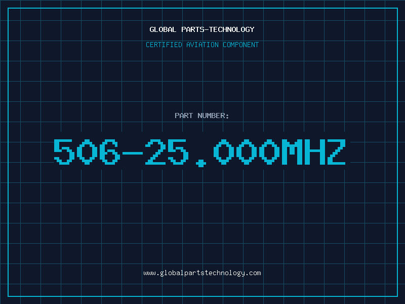 Aviation Part 506-25.000MHZ