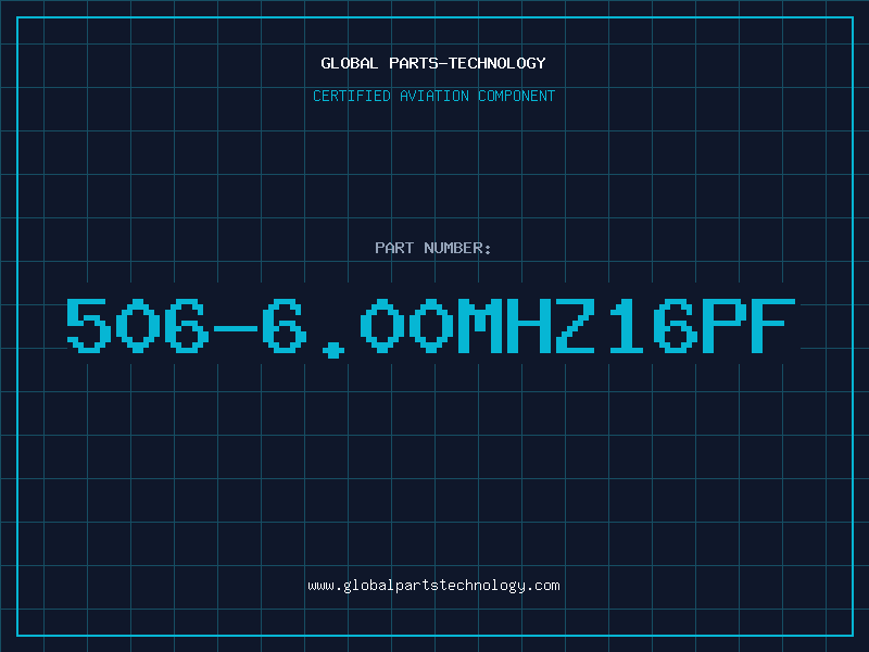 Aviation Part 506-6.00MHZ16PF
