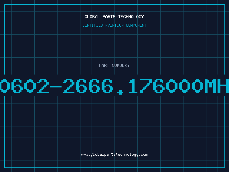 Aviation Part 50602-2666.176000MHZ