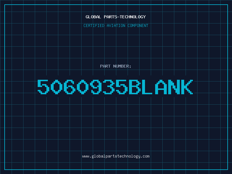 Aviation Part 5060935BLANK