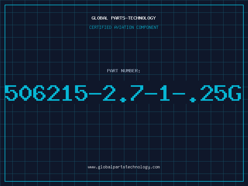 Aviation Part 506215-2.7-1-.25G