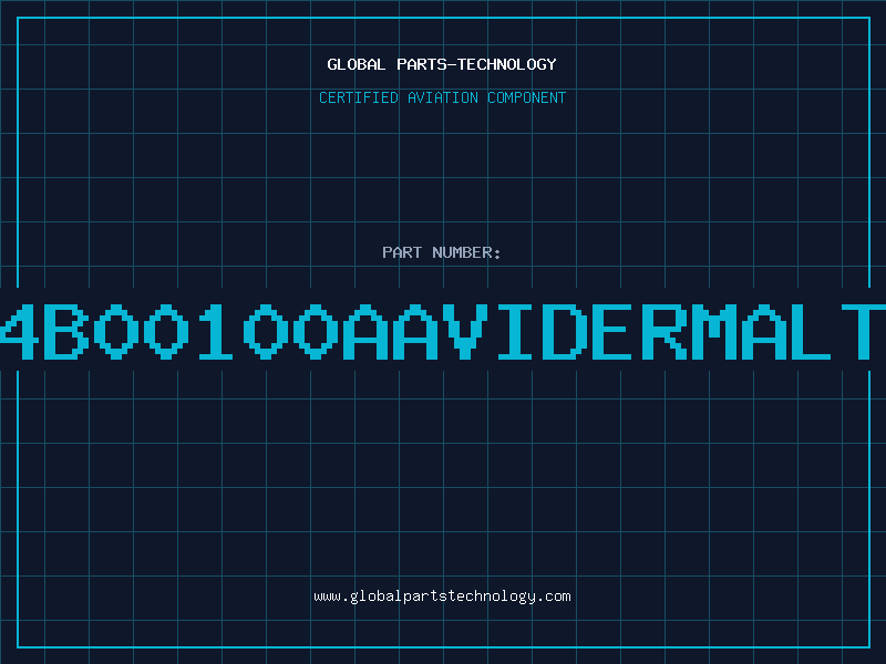 Aviation Part 506304B00100AAVIDERMALTECHNO