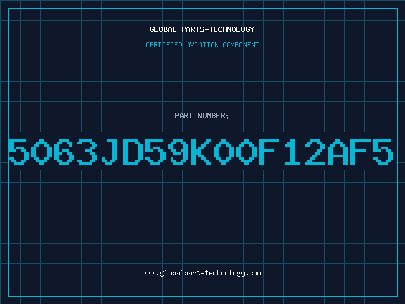 Aviation Part 5063JD59K00F12AF5