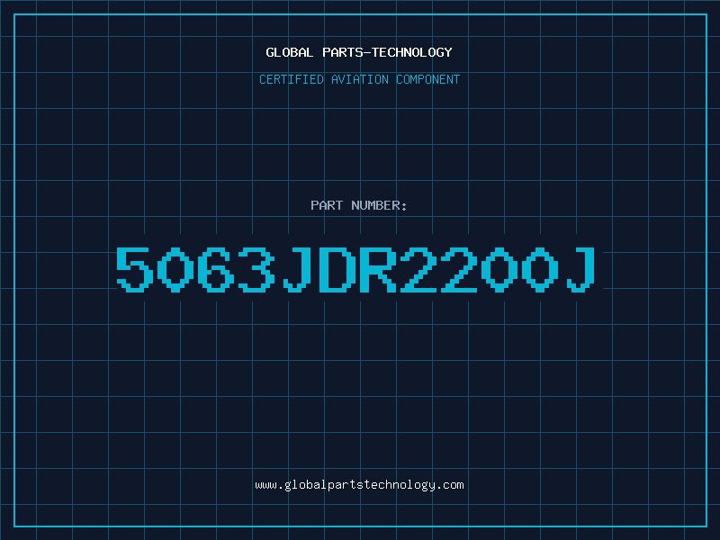 Aviation Part 5063JDR2200J