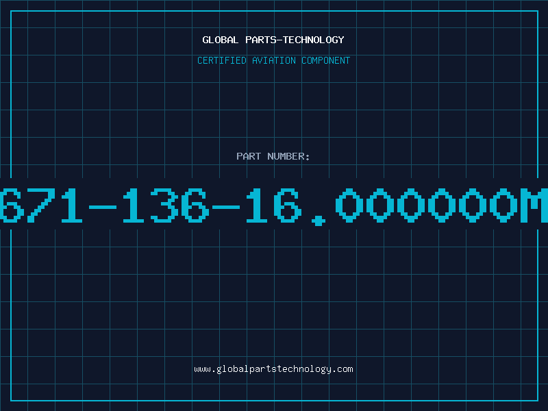 Aviation Part 50671-136-16.000000MHZ