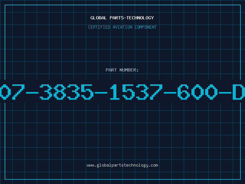 Aviation Part 507-3835-1537-600-DL