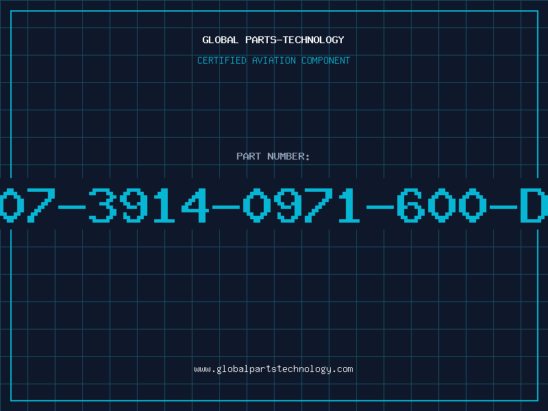 Aviation Part 507-3914-0971-600-DL