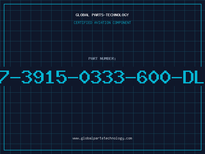 Aviation Part 507-3915-0333-600-DLCO